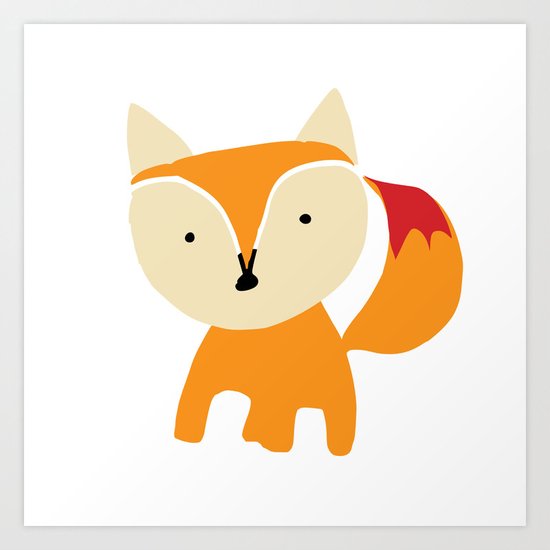 Fox Art Print
