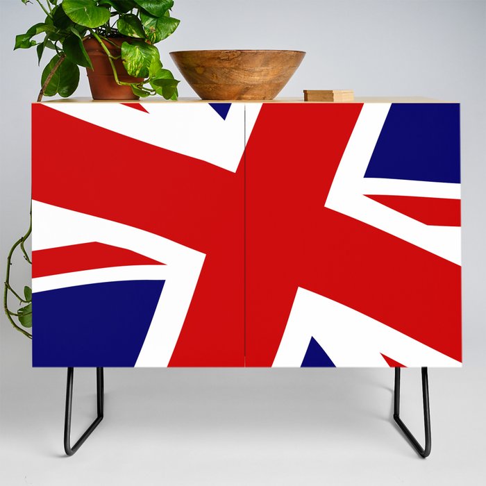 Union Jack Close Up Credenza