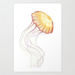 JELLYFISH Art Print