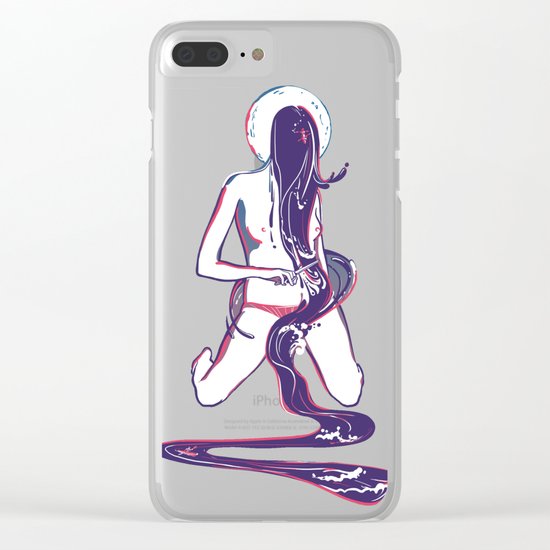 She's a River Clear iPhone Case
