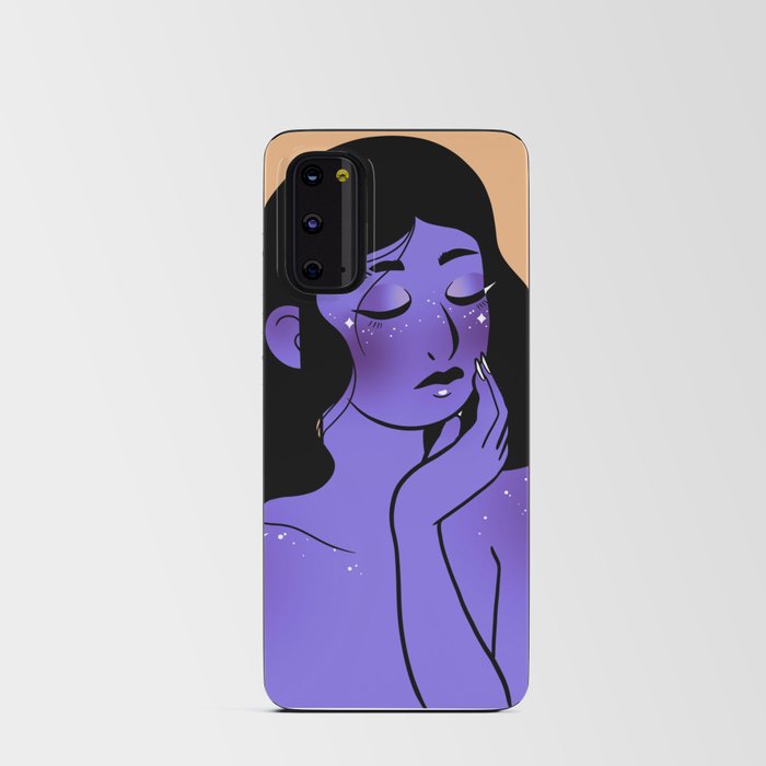 Space Girl Android Card Case
