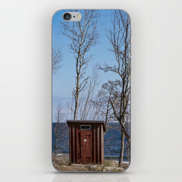 Outhouse Sweden iPhone Skin