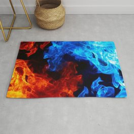 Fire and Ice Rug