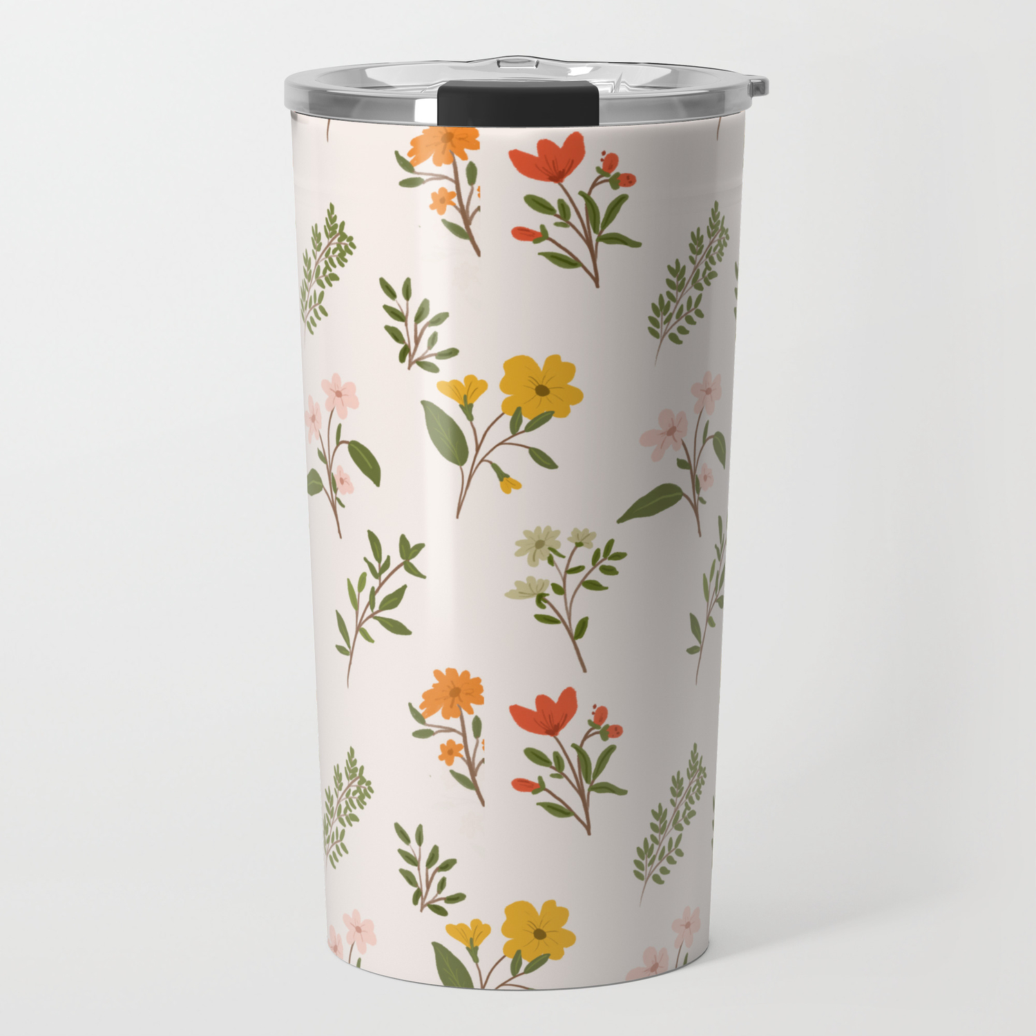 Botanical Dreams Travel Mug By Aljahorvat Society6