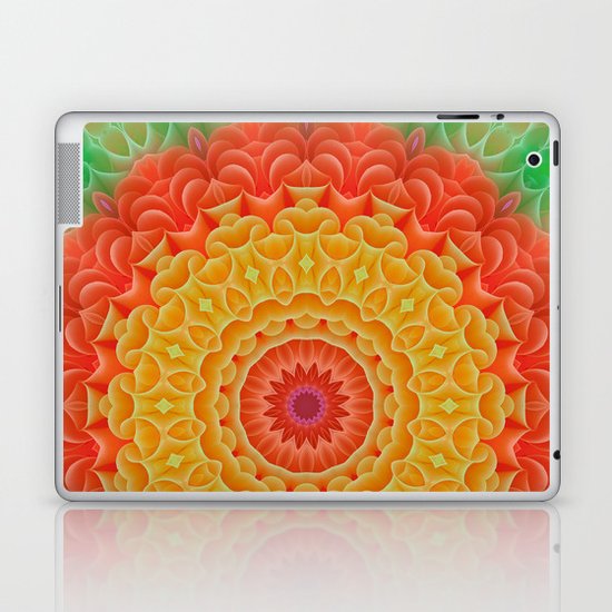 Orange/Yellow/Green K-scope Laptop & iPad Skin