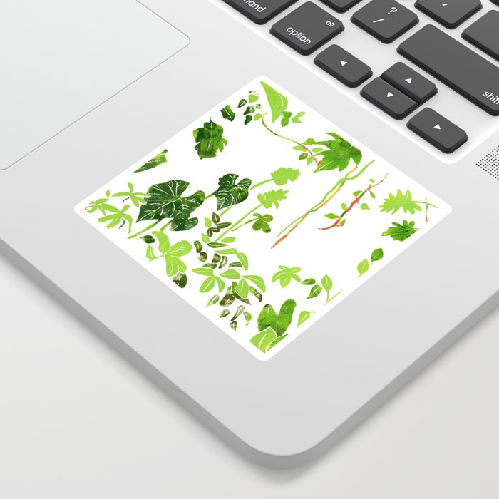 Rainforest Foliage Sticker