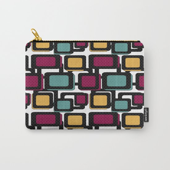 Seamless pattern with geometric elements Carry-All Pouch