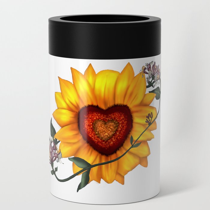 Sunflower Love Can Cooler