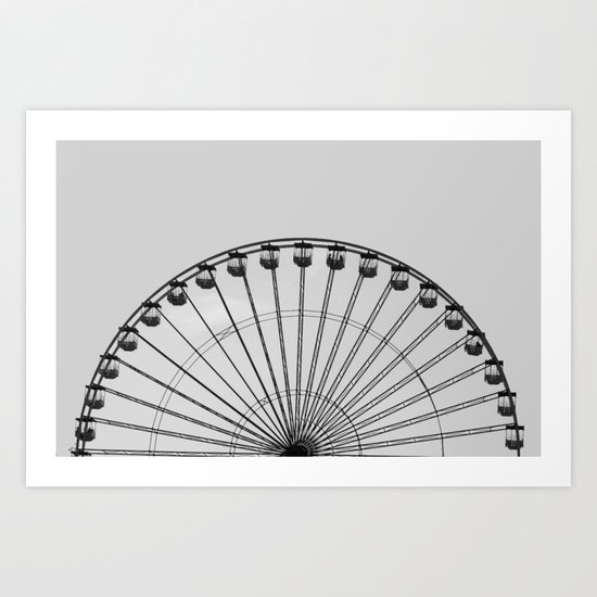 Wheel (h) Art Print
