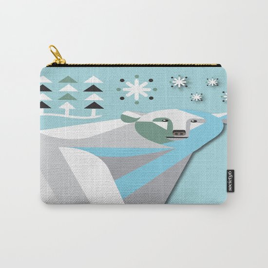 Polar Bear Carry-All Pouch