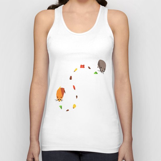 Hammy food trail Unisex Tank Top