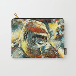 AnimalArt_Gorilla_20180201_by_JAMColorsSpecial Carry-All Pouch