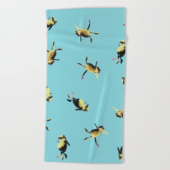 Smokkoe Party Beach Towel