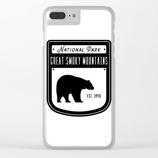 Great Smoky Mountains Clear iPhone Case