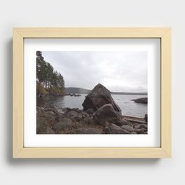 The lake Røgden in Finnskogen, Norway Recessed Framed Print