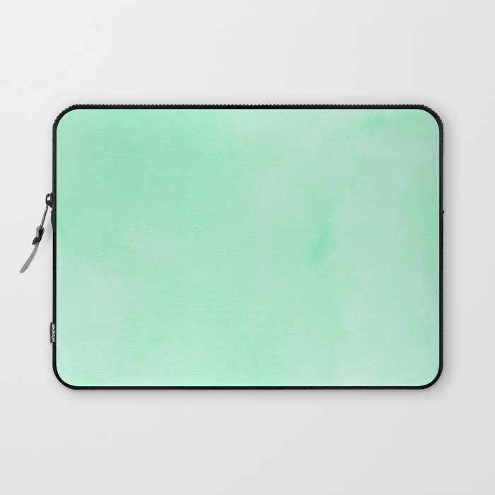 Mint Meringue Watercolor Laptop Sleeve