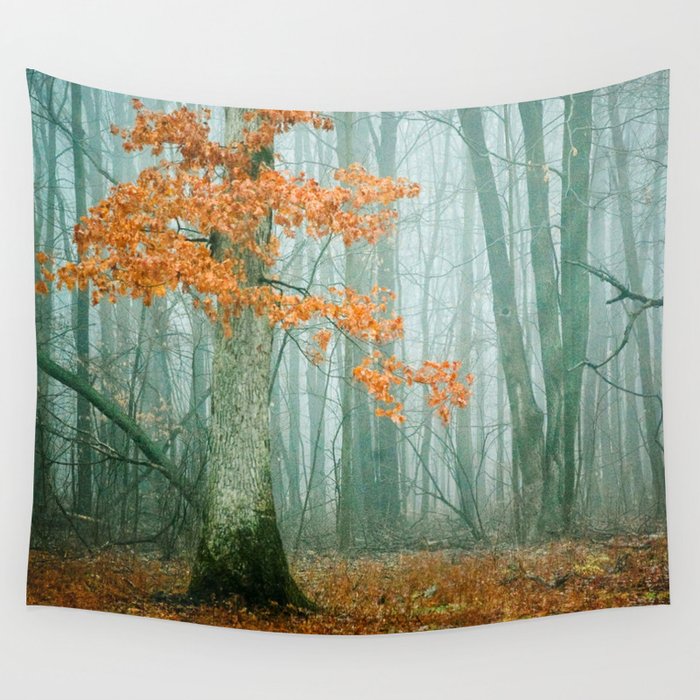 Autumn Woods Wall Tapestry