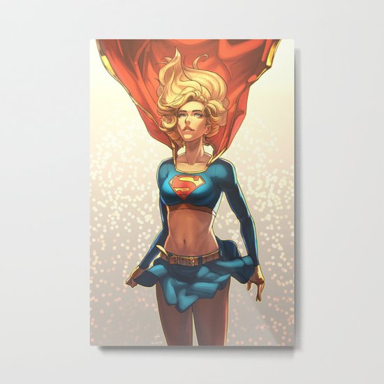 Supergirl III Metal Print