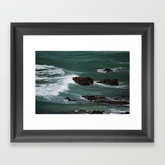 Praia do Castelejo, Portugal Framed Art Print