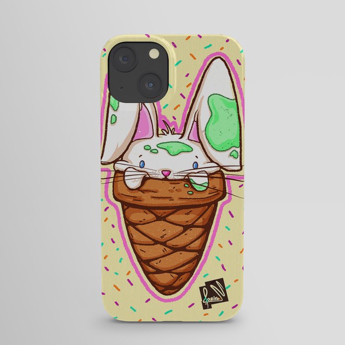Ice Bunny iPhone Case