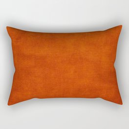 Burnt Orange  Rectangular Pillow