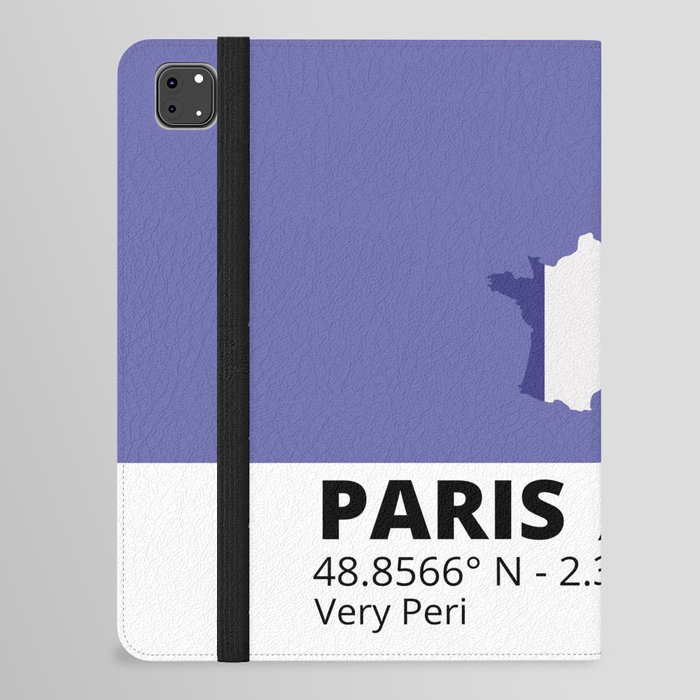 Paris Very Peri iPad Folio Case