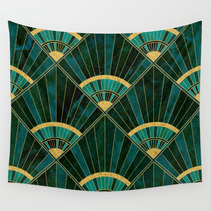 Art deals deco tapestry