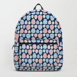 Painted eggs pattern Backpack