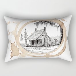 Coffee Stain Cajun Home-Louisiana Series Rectangular Pillow