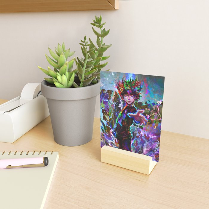 Wallpaper Mob Psycho 100 Mini Art Print By Ururuty Society6 Free HD