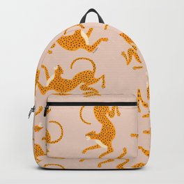 Leopard Race - pink Backpack