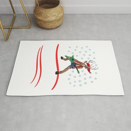 Christmas Let It Snow  Rug