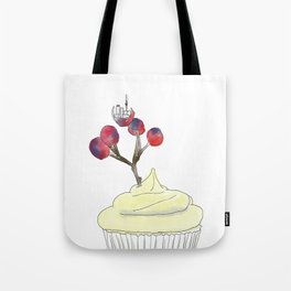 Auckland, Frosting, Berry Branch Tote Bag