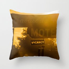 Fabulous Motel Throw Pillow