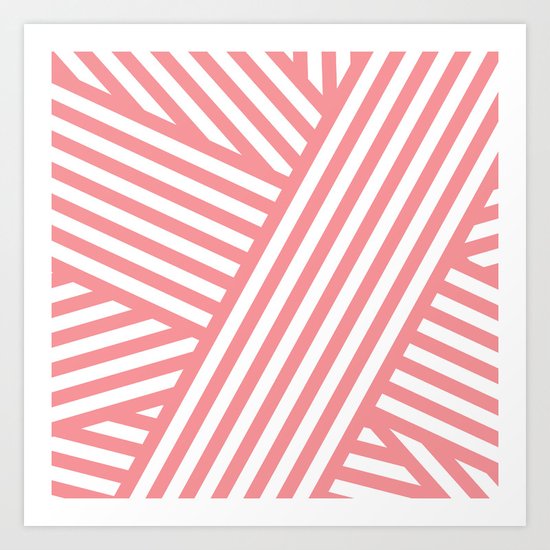 Coral Bandaids Art Print