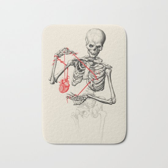 I need a heart to feel complete Bath Mat