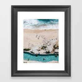 At The Water's Edge, Cabo Framed Art Print