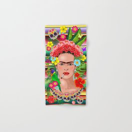 Dia De Los Muertos Hand Bath Towels For Any Bathroom Decor