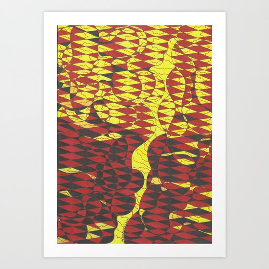 Evaluation of the Constitution Art Print