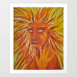 Pele Art Print