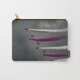 Red Arrows in A stormy sky Carry-All Pouch