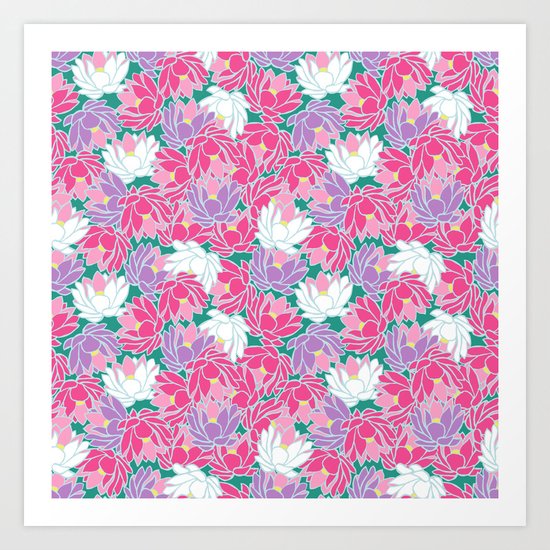 Water Lilies Art Print