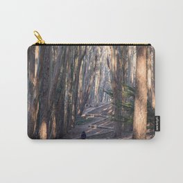 Andy Goldsworthy Wood Line, San Francisco Photography, California Fine Art, Woodland, Enchanted Forest Home Decor Carry-All Pouch