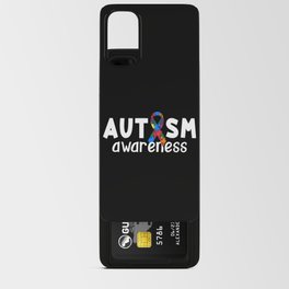 Autism Awareness Ribbon Puzzle Pieces Android Card Case