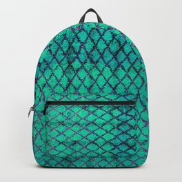 -A4- Stylish Green Traditional Moroccan Carpet Texture. Backpack | Graphicdesign, Art, Boho, Green, Calm, Inspiration, Bohemien, Decoration, Anthropologie, Traditional 
