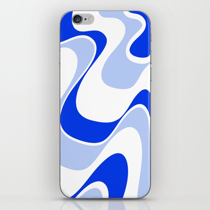 Abstract pattern - blue. iPhone Skin