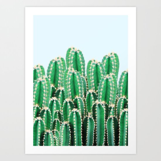 Kaktos || #society6 #decor #buyart Art Print