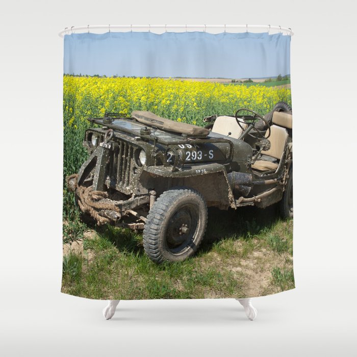S Mb Jeep Shower Curtain By Emangl, Jeep Shower Curtain