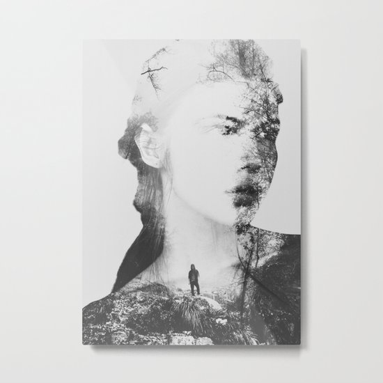 alone Metal Print