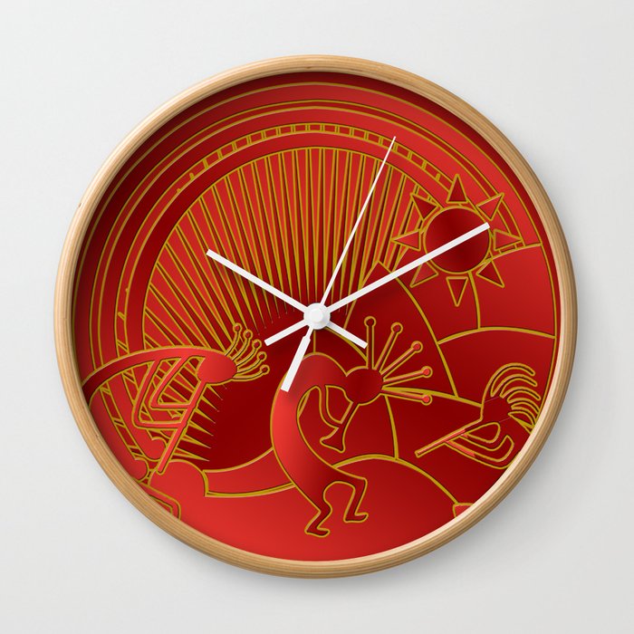Red Pepper Jam Wall Clock